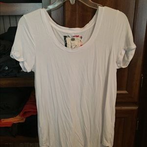 Loose fitting white shirt